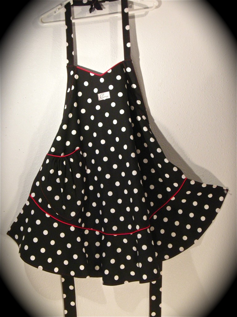 Polka Dotted Apron