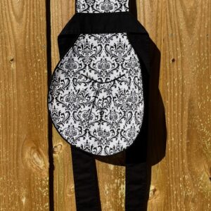 Black Damask Loli - Scaled Apron
