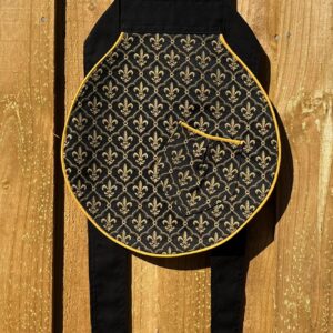 Black and Gold Loli -Scaled Apron