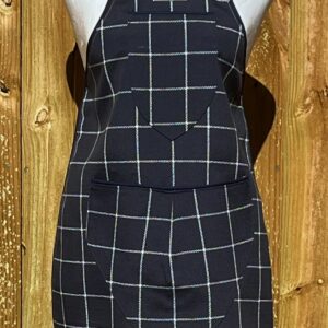 Blue Apron With Pockets